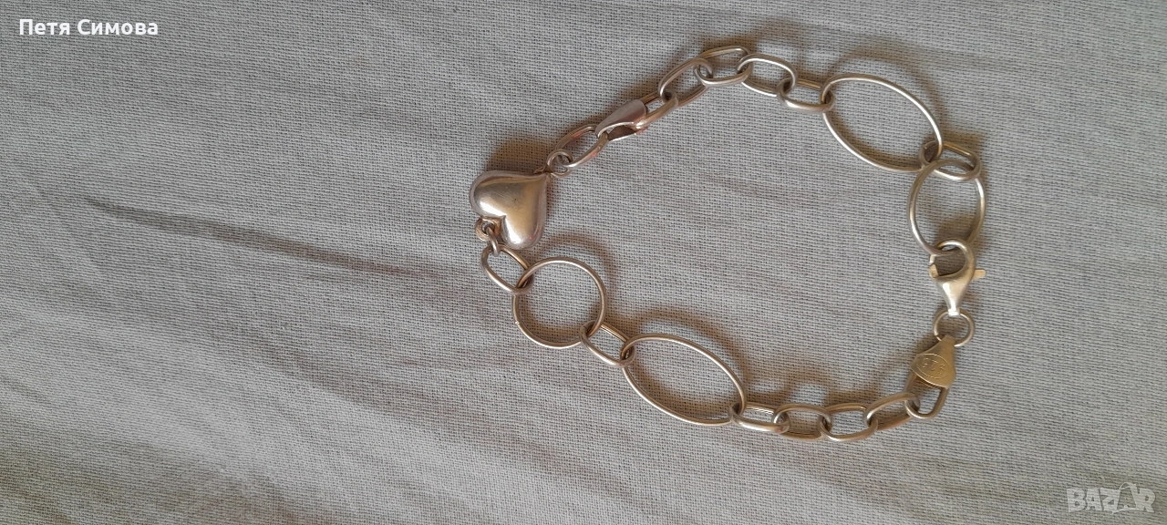 сребърна гривна , снимка 1