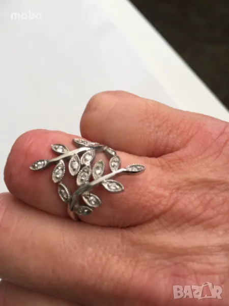 Красив сребърен пръстен с цирконий, тегло 3.12г , проба 925. , снимка 1