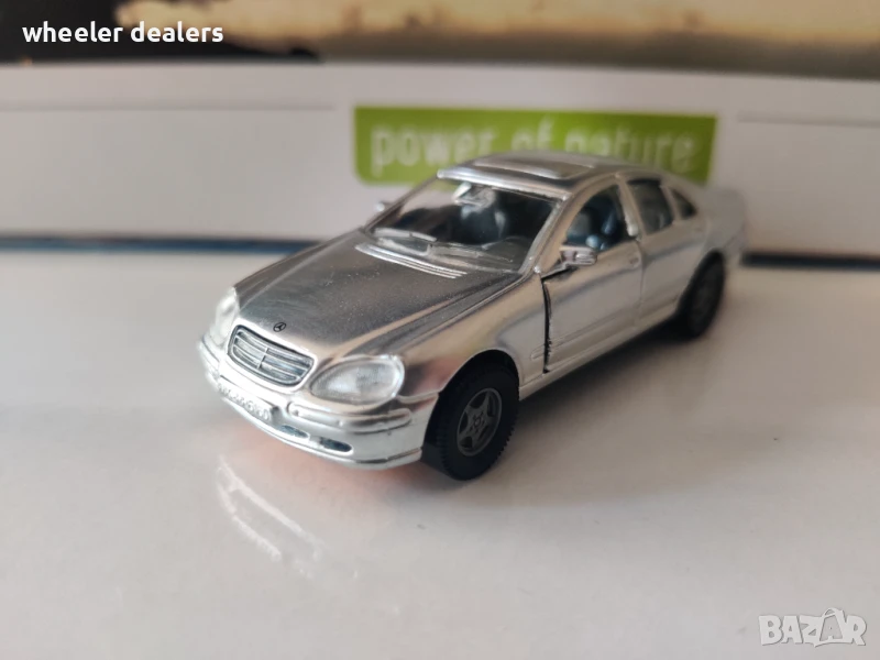 Метална количка Mercedes Benz S 500 Siku мащаб 1:55, снимка 1