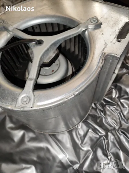 Немски центробежен/радиален вентилатор (охлюв) с кондензатори, снимка 1