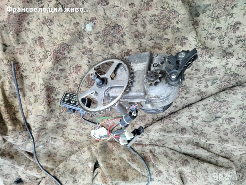 Работещ двигател с дисплей за електрически велосипед колело 24 волта Panasonic , снимка 1