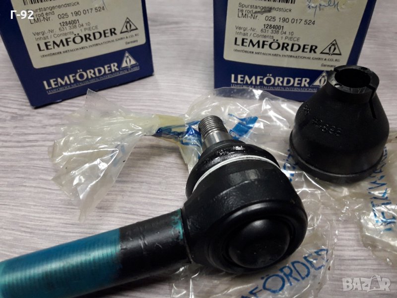 А6313380410=1284001**NEU**LEMFÖRDER**MERCEDES-BENZ**НАКРАЙНИК**W631**MB 100**, снимка 1