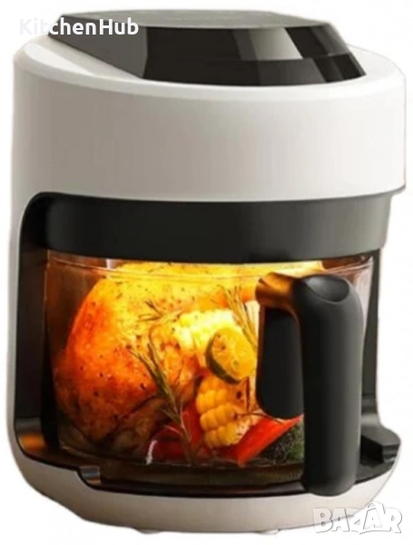 Модерен цифров въздушен фрайър, обем 4,5 литра за здравословно и бързо готвене, снимка 1