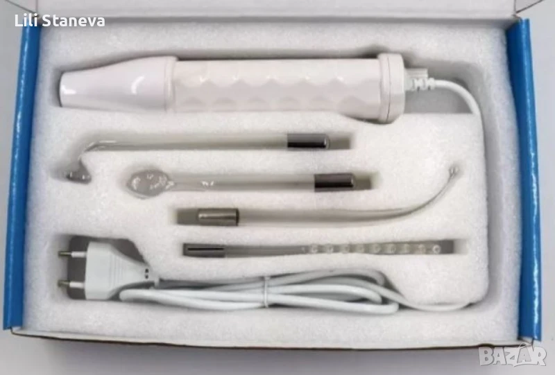 Козметичен уред за лице дарсонвал с антибактериално действие. , снимка 1