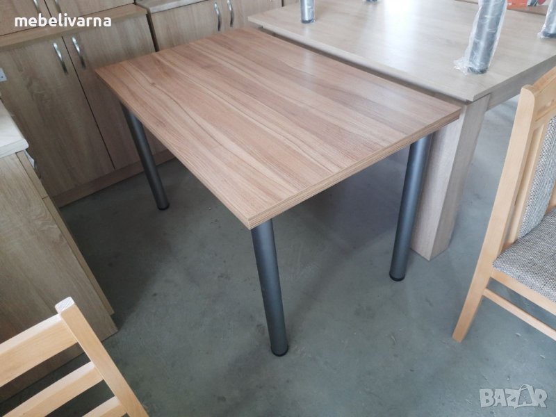 Маса с метални крака 75/120/75 см, снимка 1