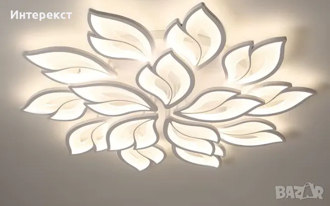 LED Димируем Плафон + дистанционно управление 165W, снимка 1