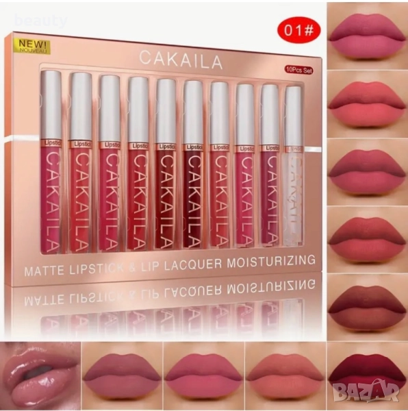 Дълготрайни течни матови червила, снимка 1