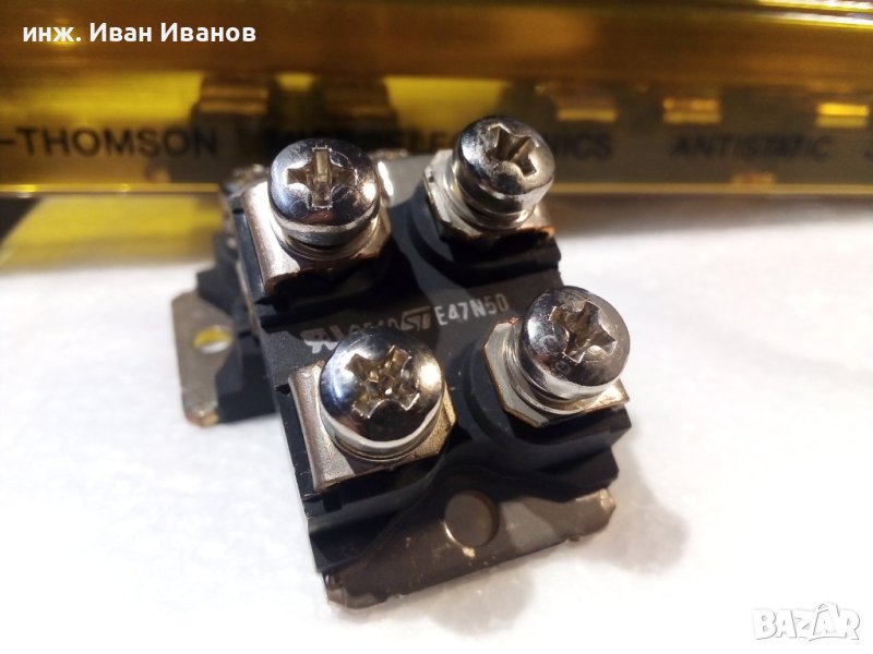 MOSFET транзистори STE47N50  500V, 47A, 100mΩ max., 450W, корпус SOT-227, снимка 1