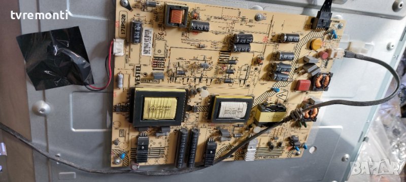 POWER BOARD ,17IPS20 ,for 40 inc DISPLAY ,060913R6 for Turbo-X TXV-4010 дисплей  VES400UNDS-02-B, снимка 1