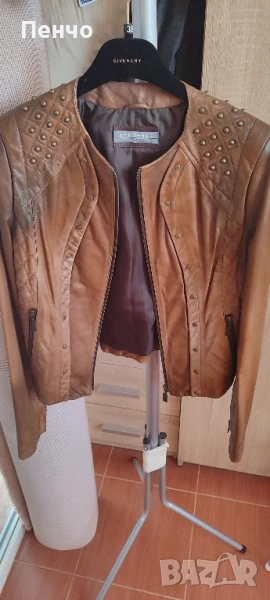 дамско кожено яке размер 36 / S, снимка 1