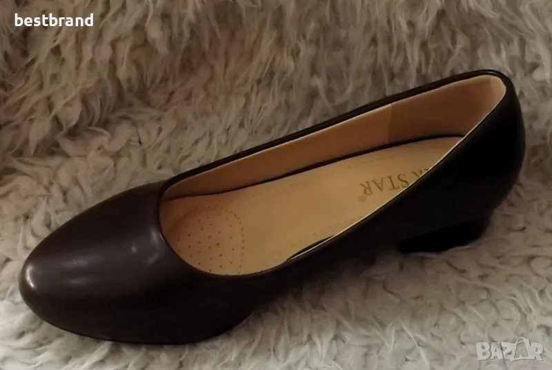 Дамски обувки на нисък ток , код 746/35, снимка 1