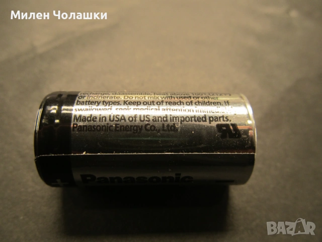 Батерии CR123A модел CR17345 Panasonic, снимка 3 - Други - 53119805