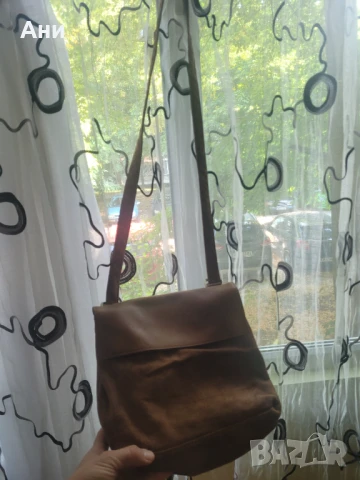 Дамска раница от естествена кожа и набук, снимка 6 - Чанти - 50924242