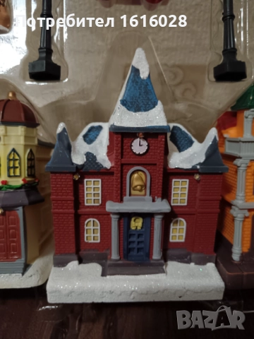 Нови LED светещи селца.с 3 светещи къщички, общо от 14 фигури., снимка 8 - Декорация за дома - 52346259