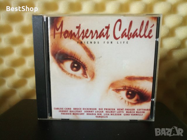 Montserrat Caballe - Friends for life, снимка 1 - CD дискове - 30226278