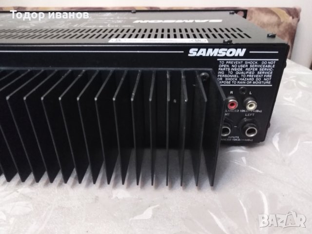 Samson servo 170, снимка 8 - Ресийвъри, усилватели, смесителни пултове - 37349698
