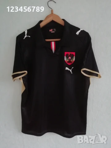 Австрия оригинална футболна тениска фланелка размер L Puma Austria 