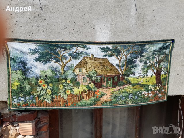 Старинен ковьор,покривка за стена #180, снимка 2 - Антикварни и старинни предмети - 37507248
