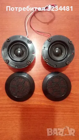 Продавам комплект оригинални говорители от НОВ грамофон-Lenco Ls-40.