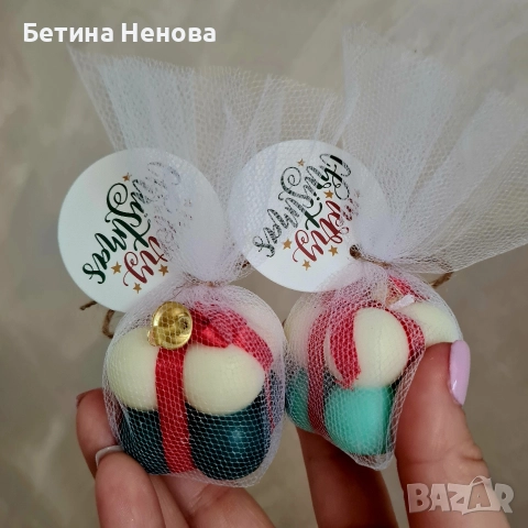 Ароматни коледни свещи от соев восък, снимка 7 - Други - 52587009