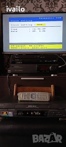 VHS-Panasonic NV-fj620, снимка 7 - Плейъри, домашно кино, прожектори - 54015241