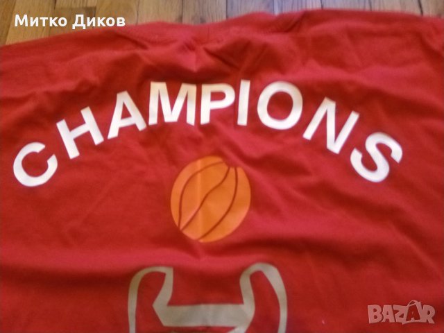 Баскетболна тениска Лукойл 2002-03 г шампион размер ХХХЛ, снимка 10 - Баскетбол - 32184305