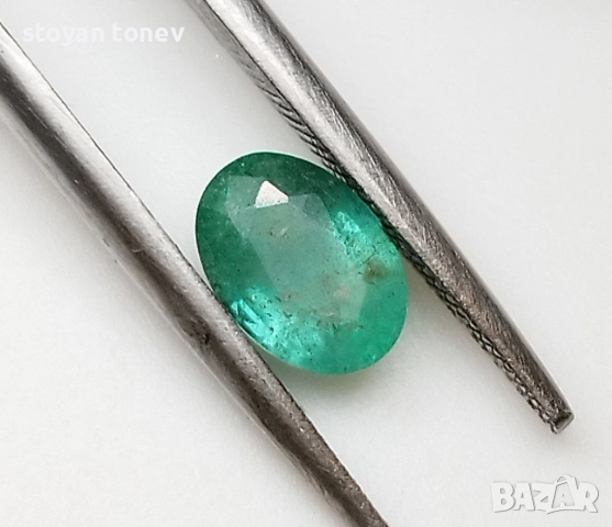 Естествен изумруд с приятен цвят 0.62кт.! Нов!, снимка 8 - Други - 52173739