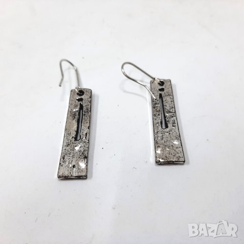 Обеци висящи, цветни(10.2), снимка 4 - Обеци - 44259743