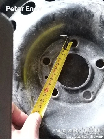 Гума с джанта от Опел зафира, снимка 7 - Гуми и джанти - 54004787