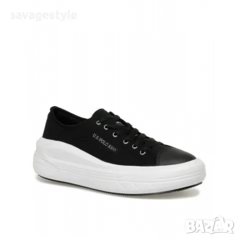 Дамски спортни обувки US POLO Assn Cleme Shoes Black, снимка 2 - Дамски ежедневни обувки - 47755775