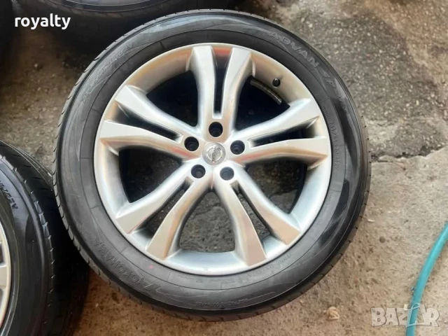 5х114.3 20 Джанти Nissan Infinity 5x114.3 Нисан Инфинити, снимка 4 - Аксесоари и консумативи - 51222075