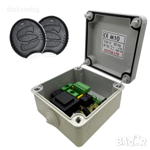 Автоматизация  за ролетни гаражни врати  Контролен Блок M10