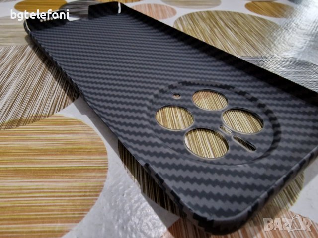 Huawei Mate 50 Pro ,P50 Pro луксозен твърд гръб Carbon, снимка 8 - Калъфи, кейсове - 39204639