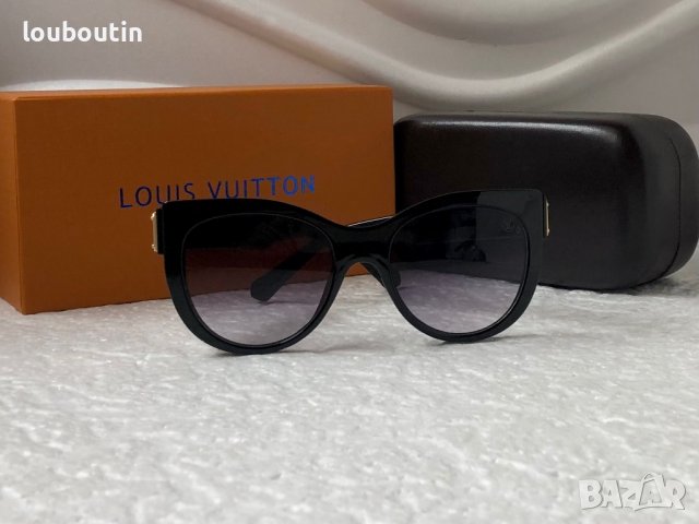 Louis Vuitton 2023 висок клас дамски слънчеви очила котка, снимка 6 - Слънчеви и диоптрични очила - 38936909