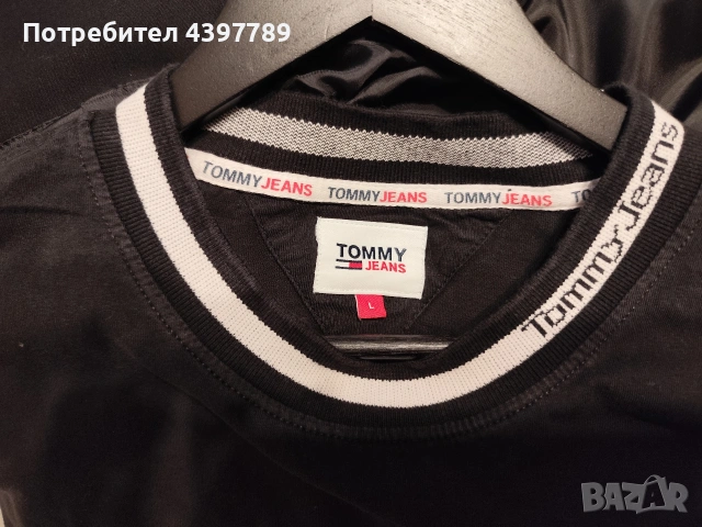 Мъжка тениска Tommy Jeans, снимка 2 - Тениски - 54183490