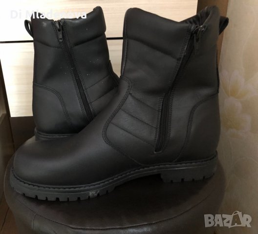 мъжки топли боти от естествена кожа, снимка 2 - Мъжки боти - 34392885