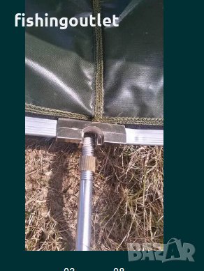  Гумиран живарник на DAIWA 2.50 мт , 3.00 мт и 3.50 мт 39 лв., снимка 3 - Такъми - 30906104