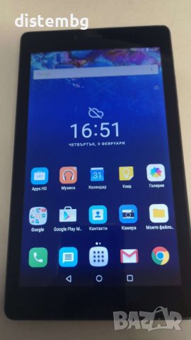 Таблет Alcatel 9003x onetouch Pixi 4  7“ 3G Black   КАТО НОВ!