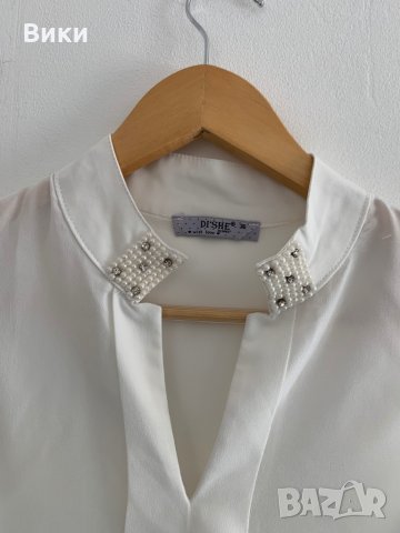 Красива Бяла риза, снимка 5 - Ризи - 29085574