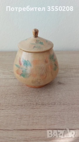 Захарница дървена