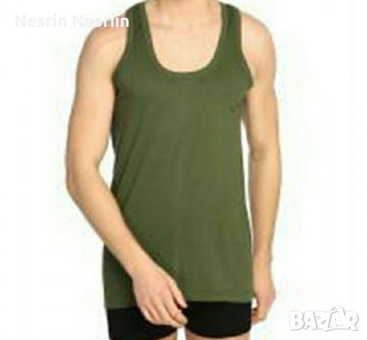 Мъжки  памучни потници , снимка 2 - Бельо - 29813984