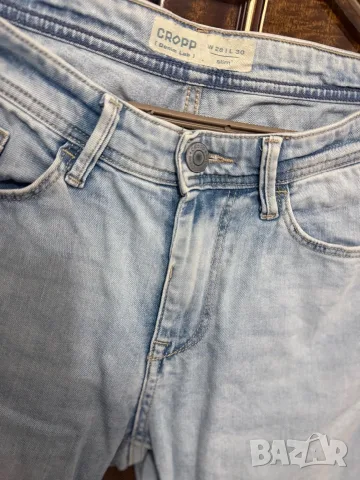 Дамски дънки CROP, снимка 2 - Дънки - 56476440