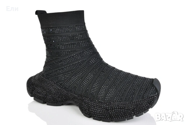 Дамски маратонки тип чорап , снимка 2 - Маратонки - 53103557