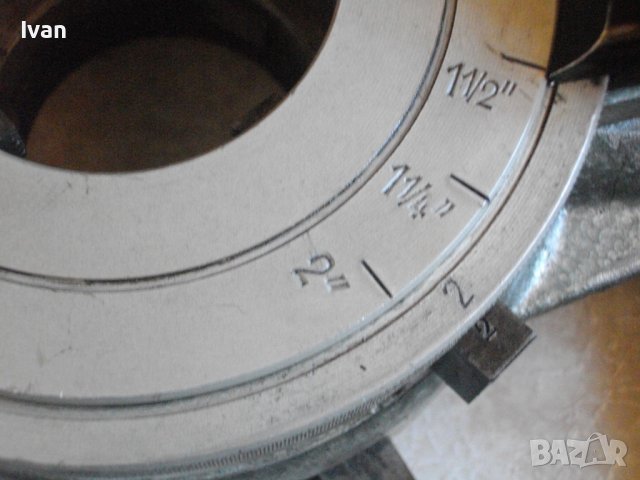 2 Цола-ВиК Чешмеджийска Плашка/Пафта/Винтонарезка/Винторез Български-3/4-2Цола-Ножове JOPAL/Central/, снимка 4 - Други инструменти - 39989028