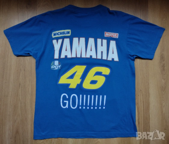 MotoGP VR46 Valentino Rossi The Doctor Moto GP - мъжка тениска на YAMAHA, снимка 2 - Тениски - 53964446