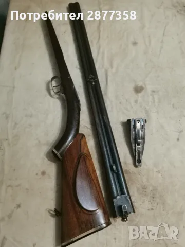Френска ловна пушка модел Дарне 16 калибър , снимка 2 - Ловно оръжие - 48362479