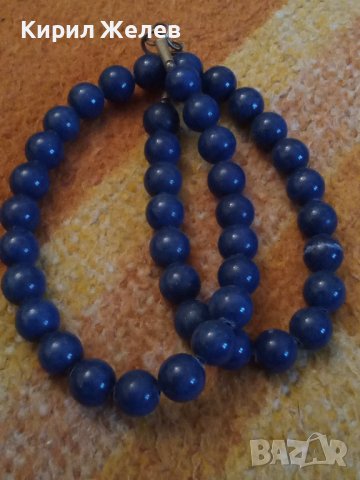 СТАРО АРТ КОЛИЕ от ЛАЗУРИТ 4007, снимка 6 - Колиета, медальони, синджири - 29638386