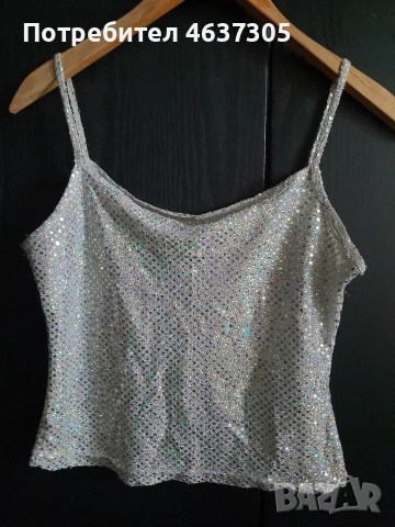 сребриста блуза маркова официална