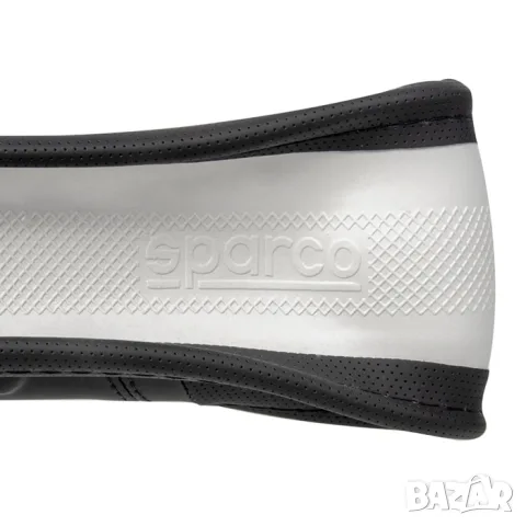 Калъф за волан Sparco черен със син шев, снимка 3 - Аксесоари и консумативи - 55859824