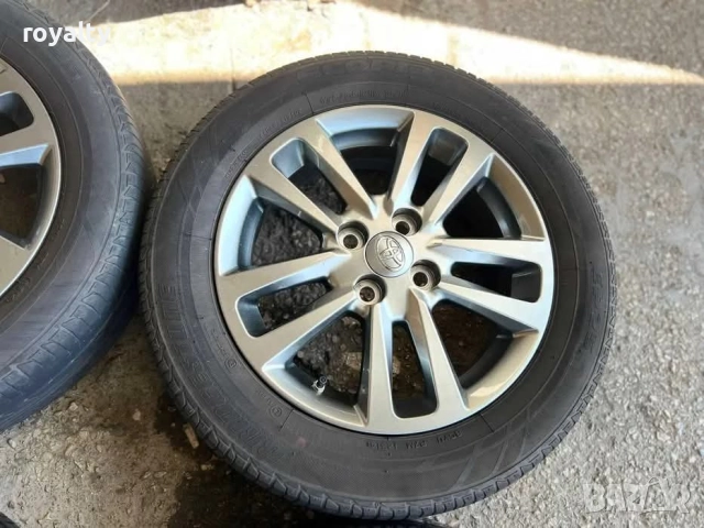 4х100 15 Джанти Тойота 4x100 Toyota Оригинални, снимка 6 - Аксесоари и консумативи - 51734374